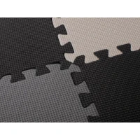 KIK Penové puzzle Odtiene šedej s okrajmi IV. (58x58)