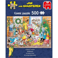 JUMBO Puzzle JvH Vlnené Vianoce 500 dielikov