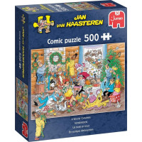 JUMBO Puzzle JvH Vlnené Vianoce 500 dielikov