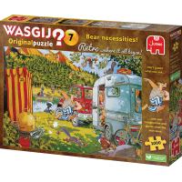 JUMBO Puzzle WASGIJ 7: Medvedí potreby! 1000 dielikov