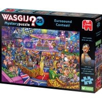 JUMBO Puzzle WASGIJ Mystery 25: Súťaž Eurosound! 1000 dielikov