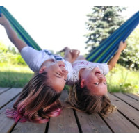 Hojdacia sieť 240x150 cm - viacfarebná