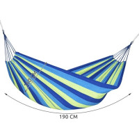 Hojdacia sieť 240x150 cm - viacfarebná