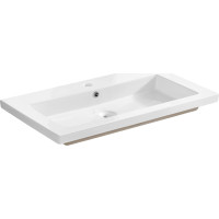 Keramické umývadlo SPIRIT WHITE 2 100 cm - biele
