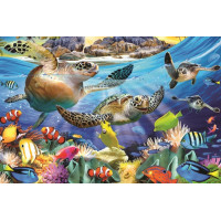 PRIME 3D Puzzle Korytnačky 3D 63 dielikov