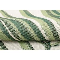 Sisalový koberec JUNGLE leaf - zelený