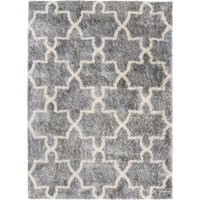Kusový koberec Shaggy VERSAY Pattern - tmavo šedý