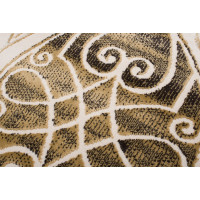 Kusový koberec TANGO Ornaments - hnedý