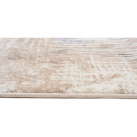 Kusový koberec ASTHANE Shape - biely/tmavo modrý/hnedý