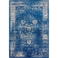 Kusový koberec ALESTA Ornament - tmavě modrý