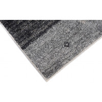 Kusový koberec SARI Jumble - čierny/sivý