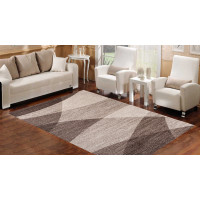 Kusový koberec SARI Fusion - béžový/hnedý