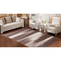 Kusový koberec SARI Fog - hnedý