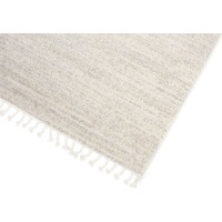 Kusový koberec so strapcami SARI Mono - krémový