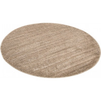 Kusový okrúhly koberec SARI Mono - béžový