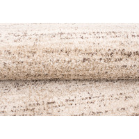 Kusový okrúhly koberec SARI Mono - krémový/hnedý