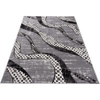 Kusový koberec JAVA Roots - šedý