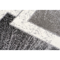 Kusový koberec JAVA Cubes - šedý/krémový