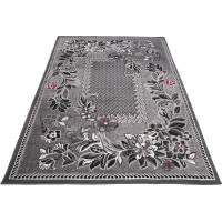 Kusový koberec TAPIS Flora - šedý