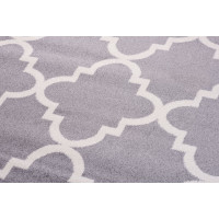 Kusový koberec JAVA Maroko - svetlo šedý