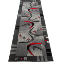 Behúň TAPIS Modern - šedý/červený