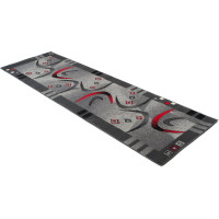 Běhoun TAPIS Modern - šedý/červený