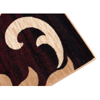 Kusový koberec TAPIS Ornament - hnedý