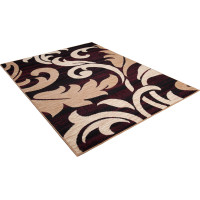 Kusový koberec TAPIS Ornament - hnedý