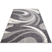 Kusový koberec TAPIS Charm - tmavo šedý