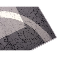 Kusový koberec TAPIS Ribbon - tmavo šedý