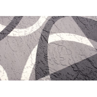 Kusový koberec TAPIS Ribbon - tmavo šedý