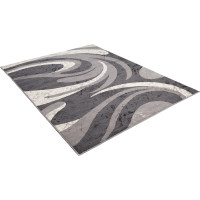 Kusový koberec TAPIS Charm - tmavo šedý