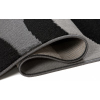 Kusový koberec TAPIS Vlny - šedý/tmavo šedý