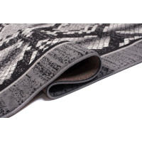 Kusový koberec TAPIS Python - čierny