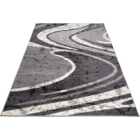 Kusový koberec TAPIS Dunes - tmavo šedý