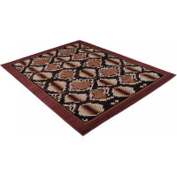 Kusový koberec TAPIS Python - hnedý