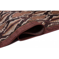 Kusový koberec TAPIS Python - hnedý
