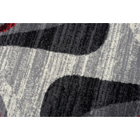 Behúň TAPIS Grace - šedý/červený