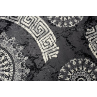 Behúň TAPIS Rosette - tmavo šedý