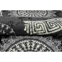 Behúň TAPIS Rosette - tmavo šedý