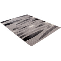 Kusový koberec TAPIS Linocut - šedý