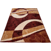 Kusový koberec TAPIS Circle - hnedý