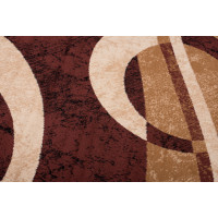 Kusový koberec TAPIS Circle - hnedý