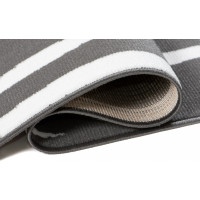 Kusový koberec TAPIS Flick - tmavo šedý