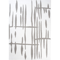 Kusový koberec TAPIS Flick - biely