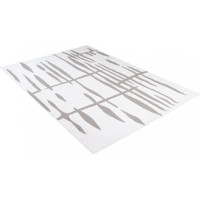 Kusový koberec TAPIS Flick - biely