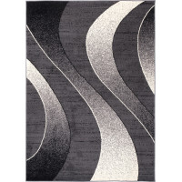 Kusový koberec TAPIS Waves - šedý