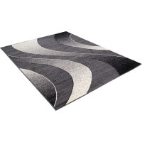 Kusový koberec TAPIS Waves - šedý
