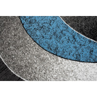 Kusový koberec TAPIS Waves - modrý/sivý