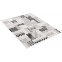 Kusový koberec GRACE Tiles - krémový/svetlo šedý